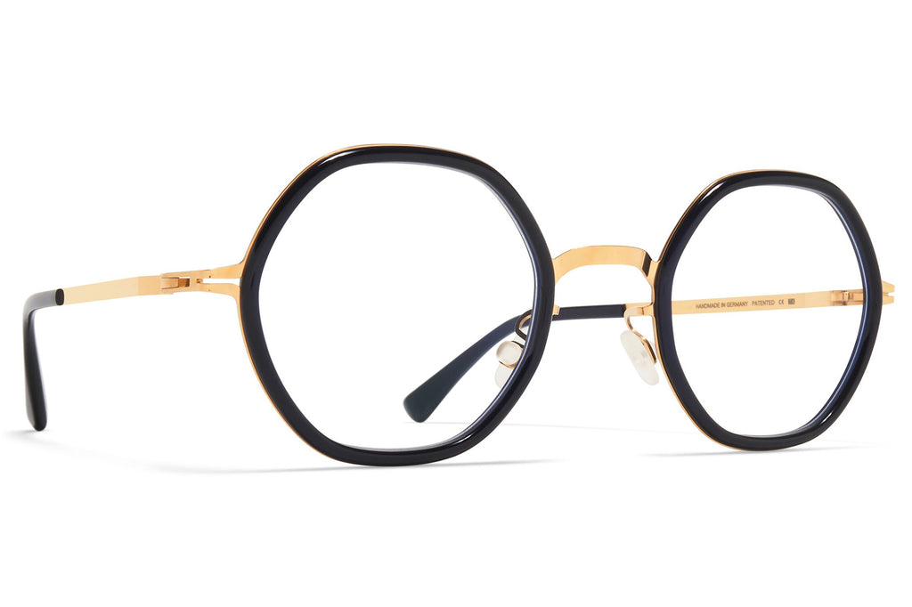 MYKITA® - Alya Eyeglasses Glossy Gold/Milky Indigo