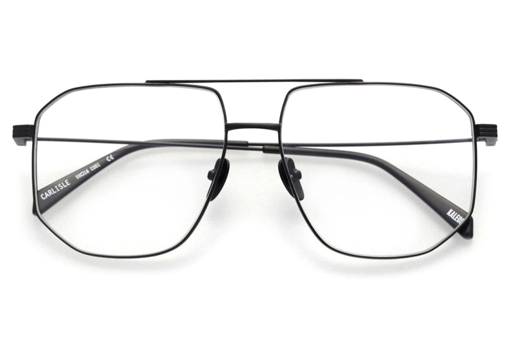 Kaleos Eyehunters - Carlisle Eyeglasses Matte Black