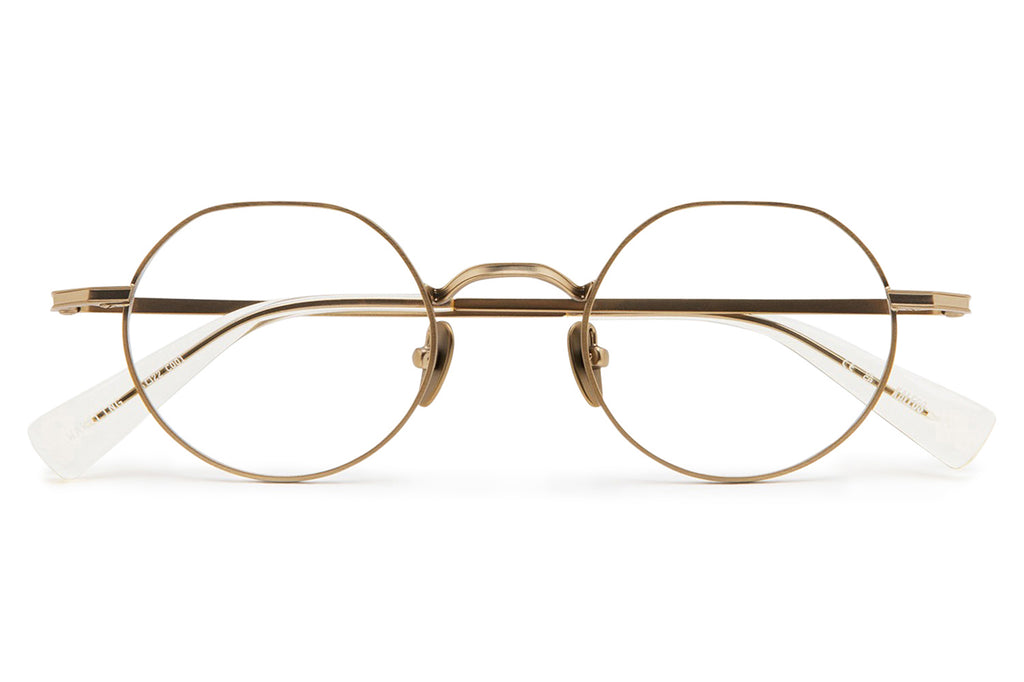 Kaleos Eyehunters - Wakeling Eyeglasses Brushed Gold