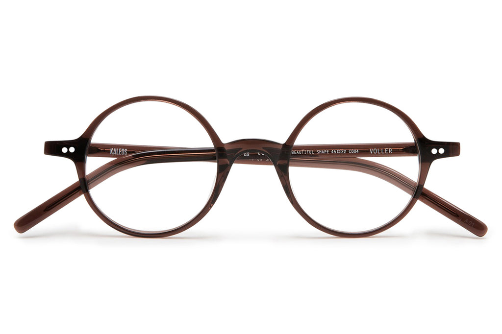 Kaleos Eyehunters - Voller Eyeglasses Transparent Dark Brown