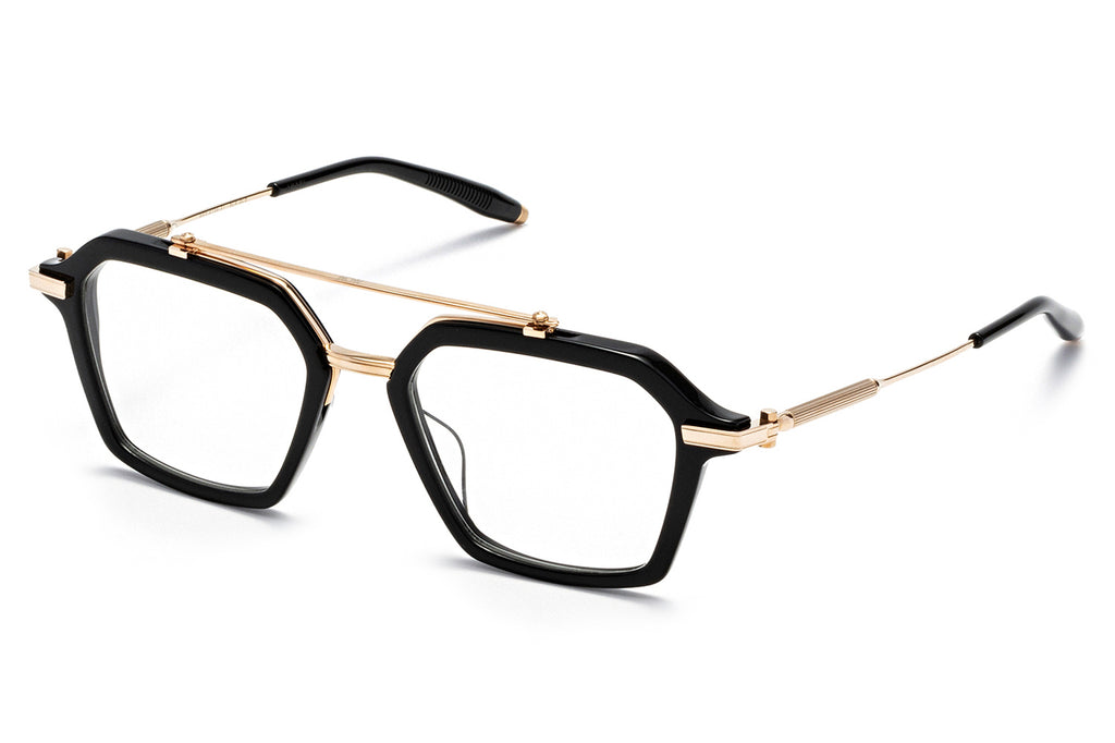 Akoni - Akari Eyeglasses Black & White Gold