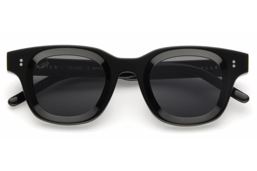 AKILA® Eyewear - Apollo Sunglasses Black w/ Black Lenses