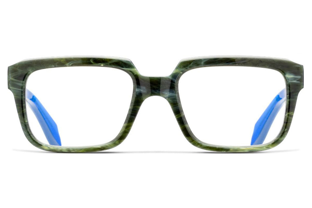 Cutler & Gross - 9289 Eyeglasses Emerald Marble on Ink