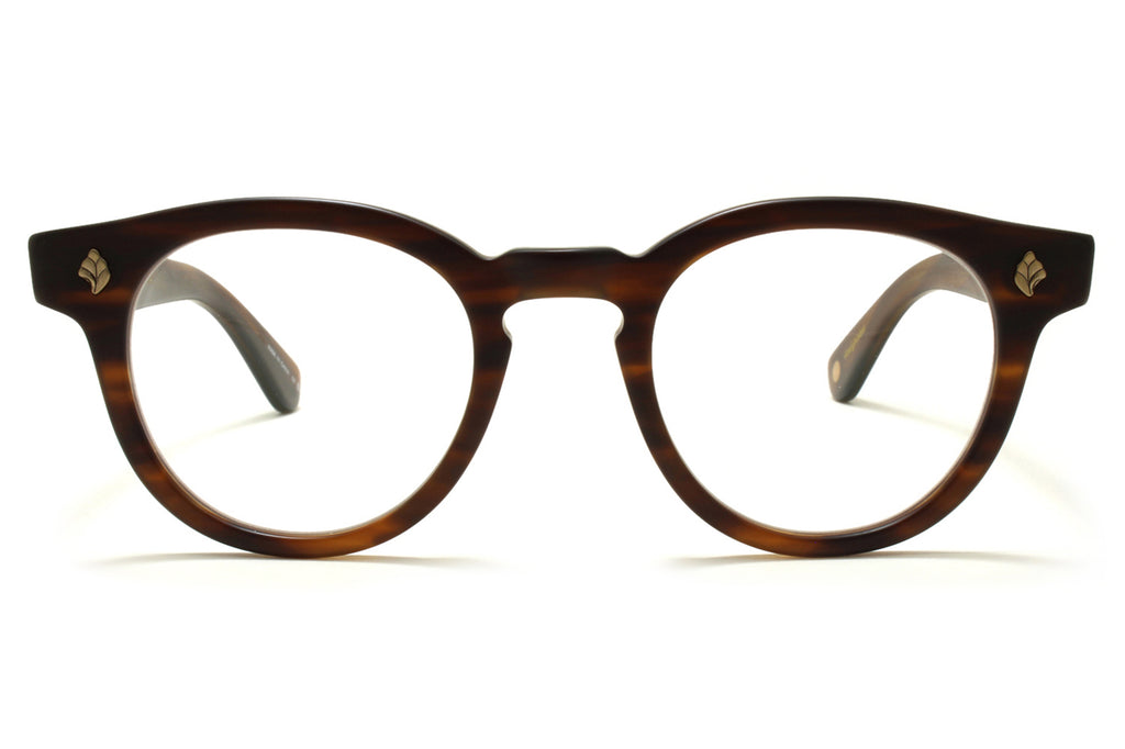 Garrett Leight - Jack Eyeglasses Matte Brandy Tortoise