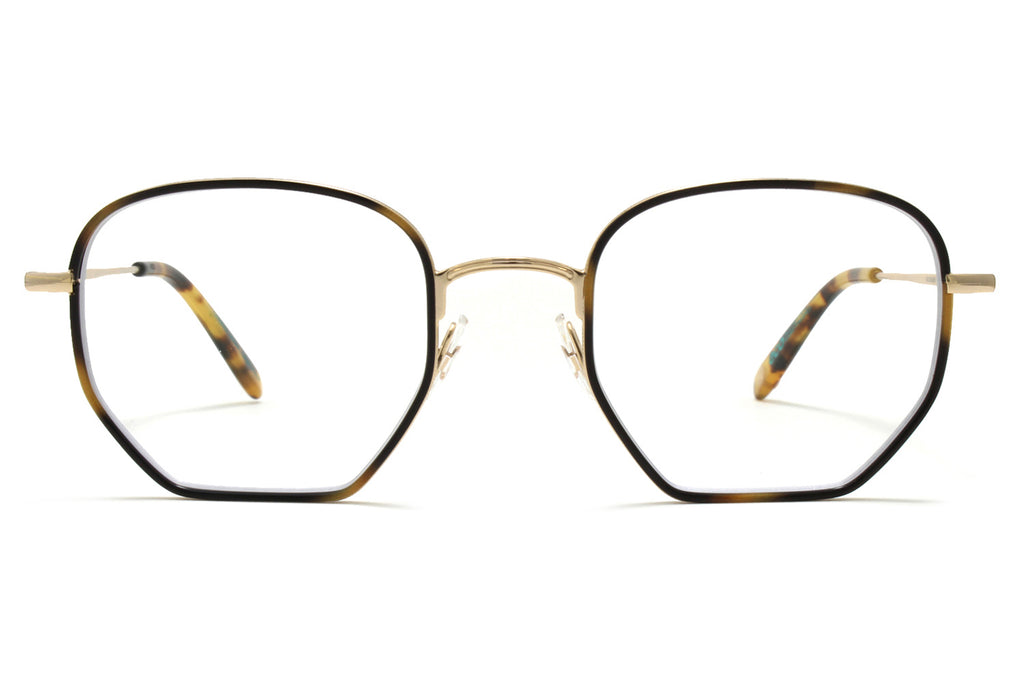 Garrett Leight - Woodlawn Eyeglasses Tiger Eye-Gold-Spotted Tortoise