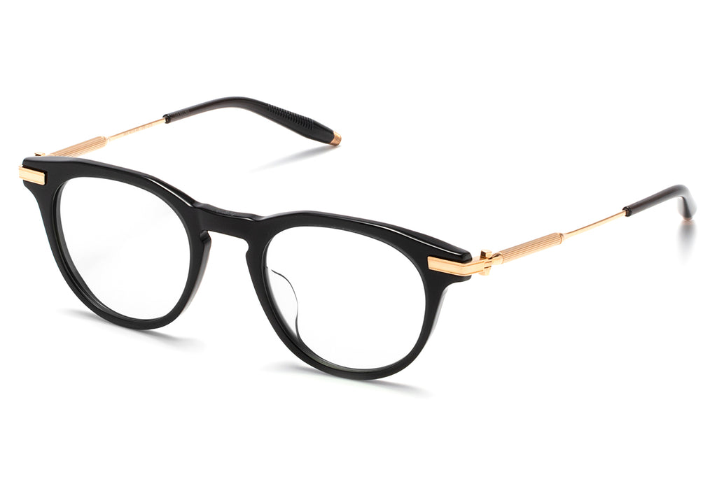 Akoni - Gemini Eyeglasses Dark Crystal Grey - Brushed White Gold