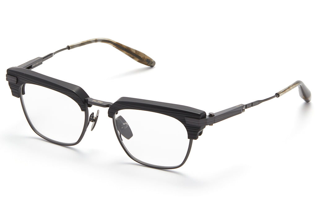 Akoni - Hubble Eyeglasses Matte Black-Scraped & Black Iron