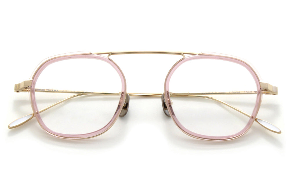 Yuichi Toyama - F.Gropius (U-111) Eyeglasses Gold/Pink