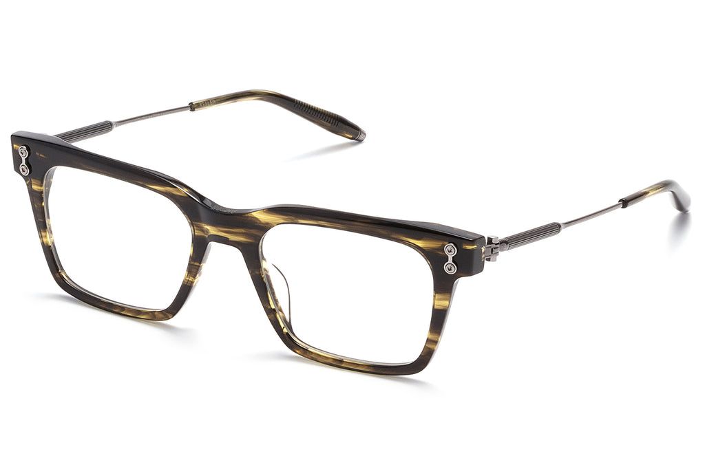 Akoni - Kepler Eyeglasses Dark Tortoise - Antiqued Silver