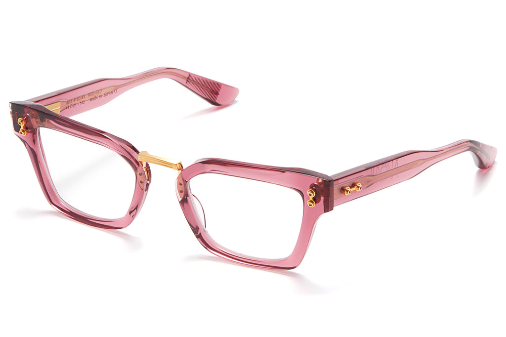 Akoni - Luna Eyeglasses Crystal Cherry & Brushed Gold