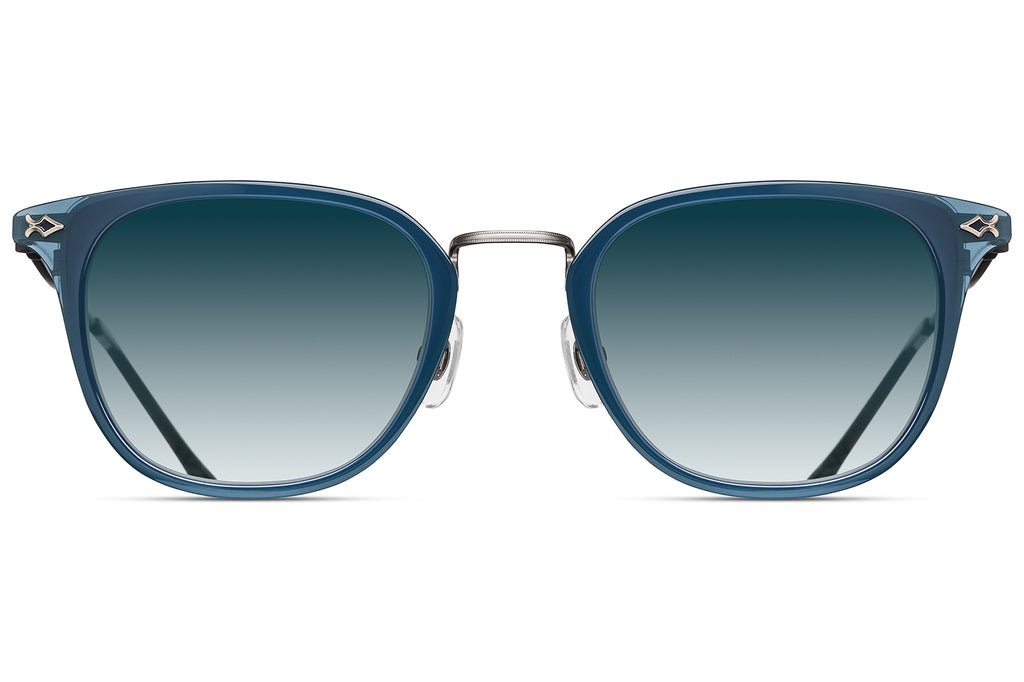 Matsuda - M3113 Sunglasses Navy - Antique Silver