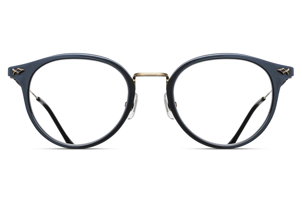 Matsuda - M3114 Eyeglasses Brushed Gold - Navy