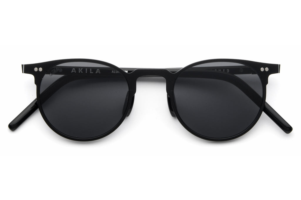 AKILA® Eyewear - Orchid Sunglasses Matte Black w/ Black Lenses