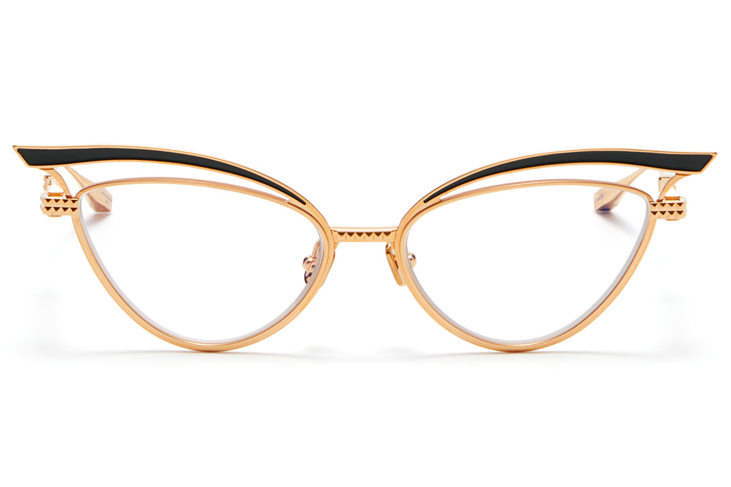 Valentino® Eyewear - V-Glassliner II Eyeglasses Light Gold & Green Enamel