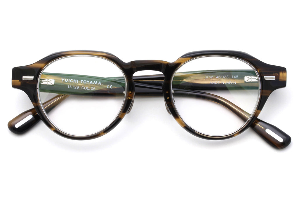 Yuichi Toyama - DFW (U-129) Eyeglasses Brown Sasa/Silver