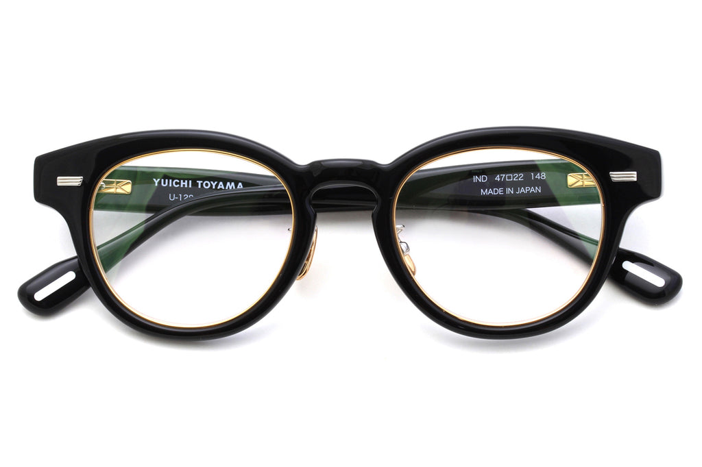 Yuichi Toyama - IND (U-128) Eyeglasses Black/Gold