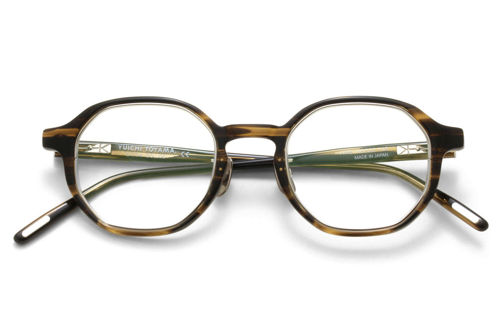 Yuichi Toyama - AMS (U-114) Eyeglasses Brown Sasa/Silver