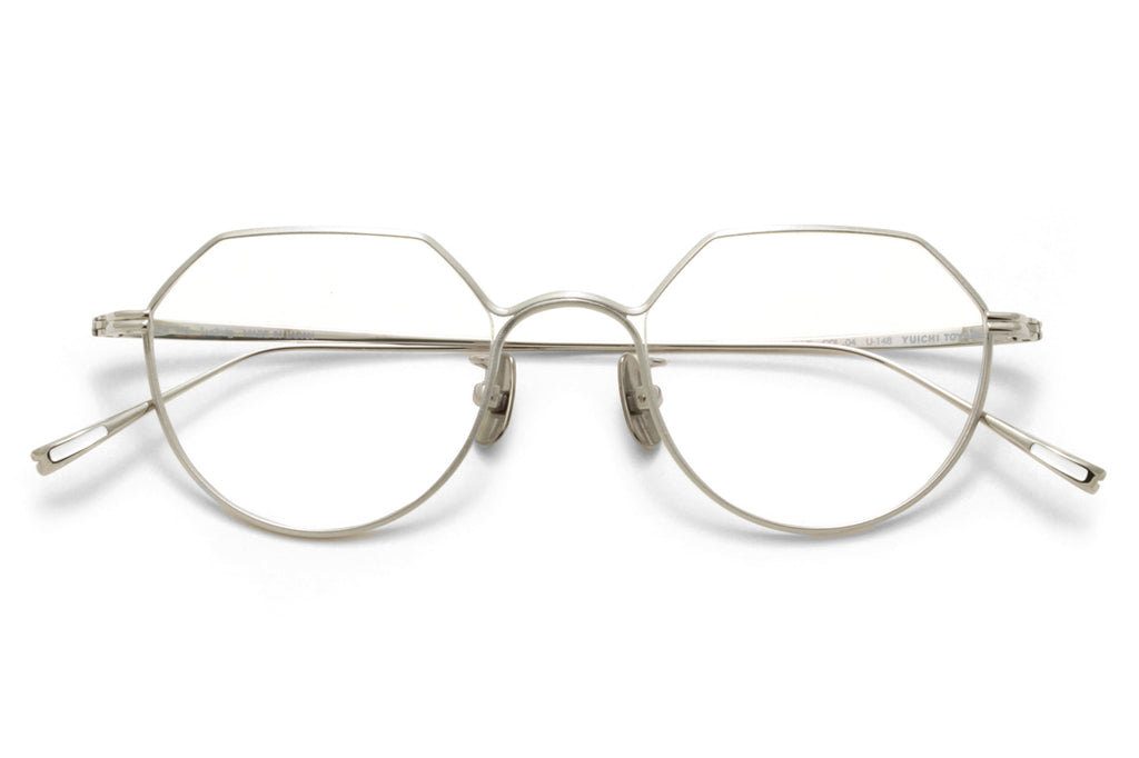 Yuichi Toyama - Ludwig (U-148) Eyeglasses Hair Line Silver/Silver