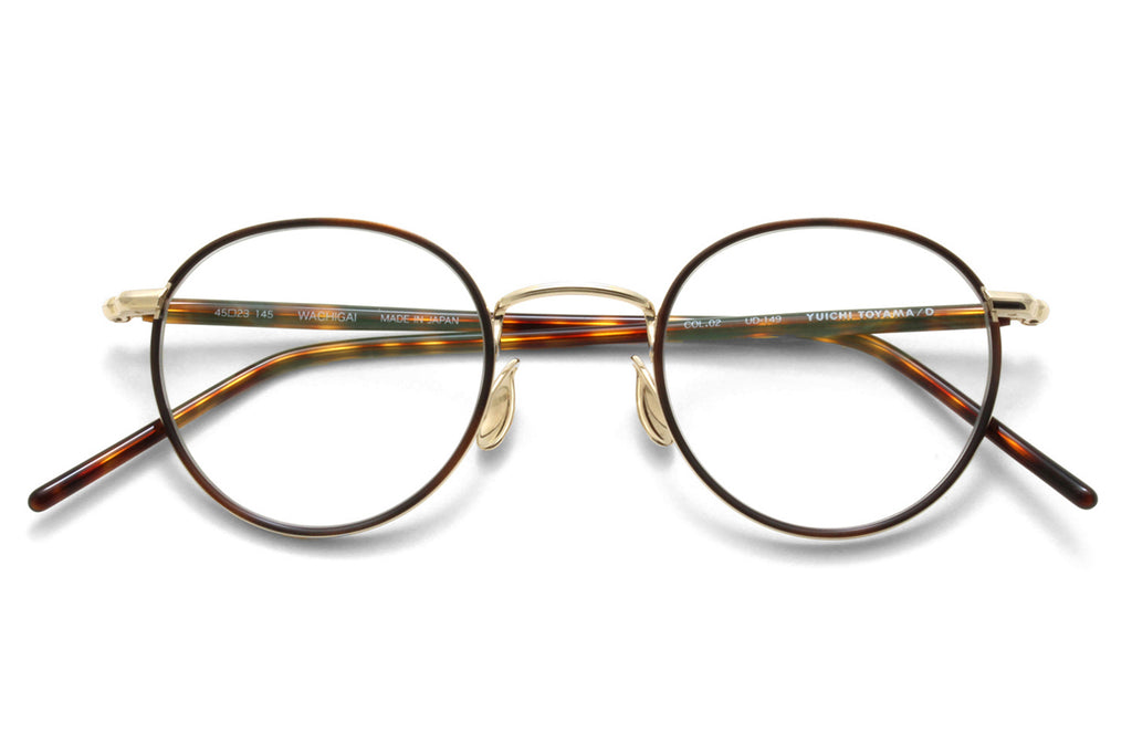 Yuichi Toyama - Wachigai (UD-149) Eyeglasses White Gold/Demi